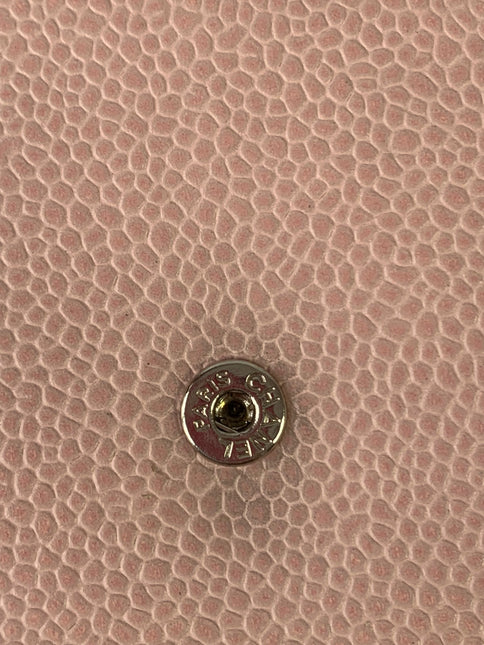 Sold Chanel Wallet on Chain WOC Double CC Pink Caviar Leather