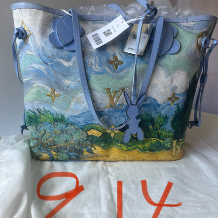 Louis Vuitton x Jeff Koons Masters Van Gogh Neverfull MM Tote Medium