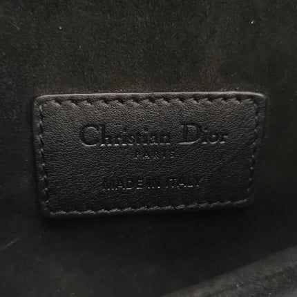 Sold Dior Saddle Mini 2019 Black and Green Beaded Shoulder Bag