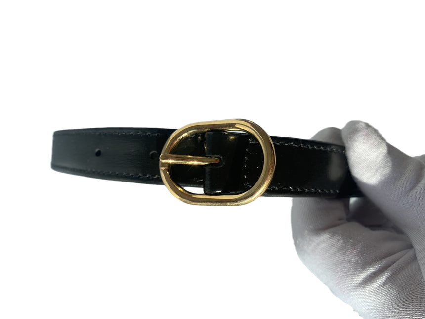 Sold Gucci Jackie 1961 Black Leather Bag with Adjustable Strap