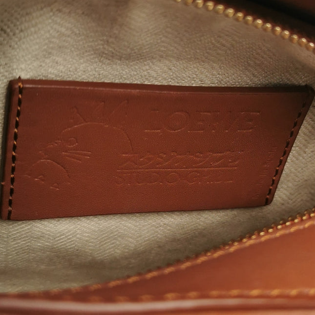 Loewe x Howl's Moving Castle Studio Ghibli Collection Puzzle Calcifer Mini Tan Brown