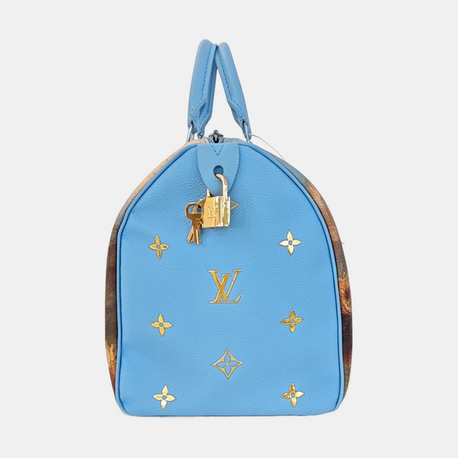 Louis Vuitton x Jeff Koons Speedy 30 Turner Top Handle Bag