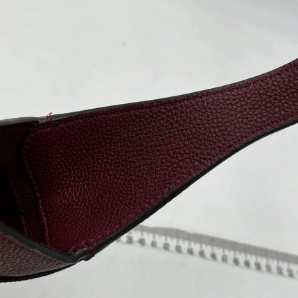 Gucci Jackie 1961 Small Burgundy Grained Leather Shoulder Bag