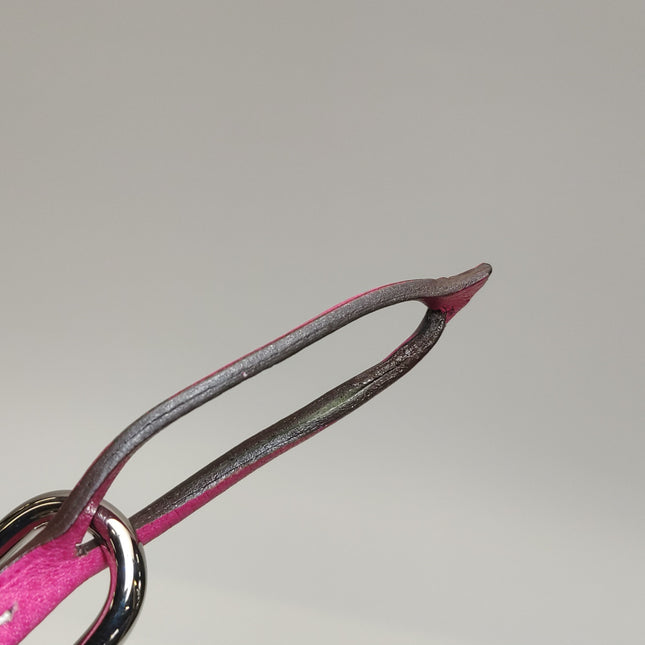 Hermes Kelly 32 Retourne E5 Rose Tyrien Pink Epsom Leather Palladium Hardware 2011