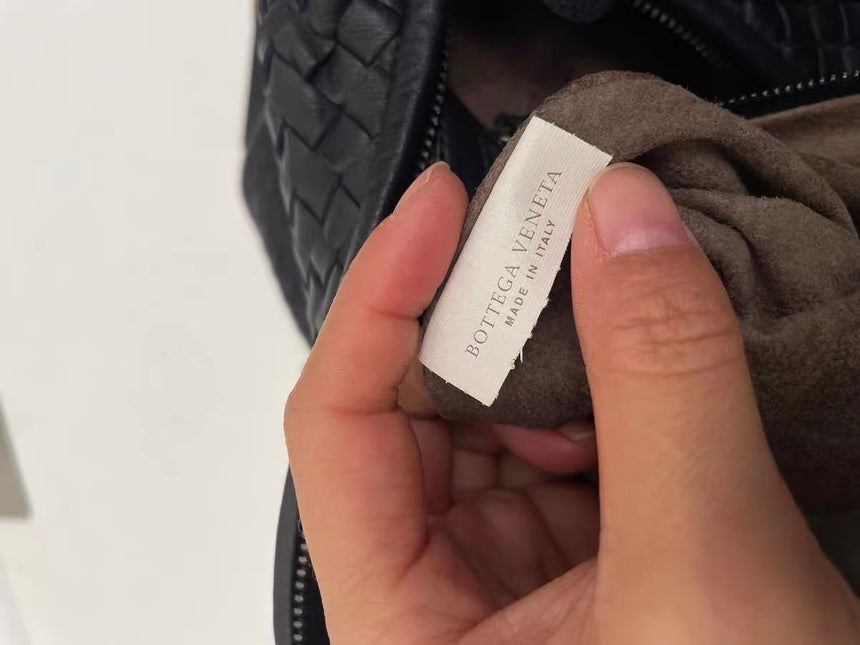 Bottega Veneta Hobo Maxi Midnight Navy Black leather 50cm