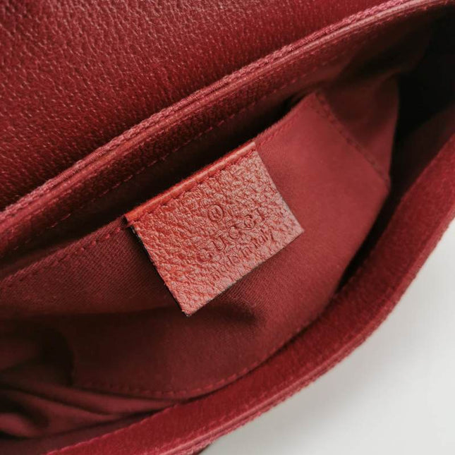 Gucci Horsebit 1955 Chain Bag Gucci Monogram Pink Canvas