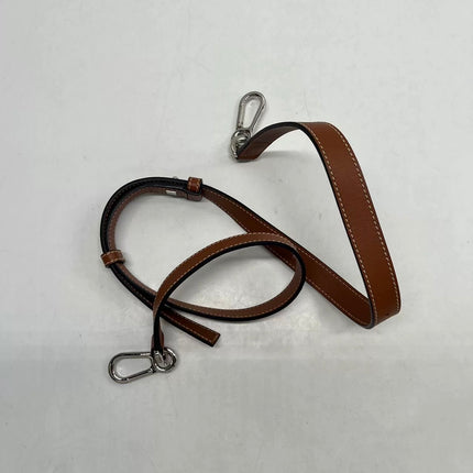 Loewe Puzzle Small Leather Woven Braided Tan Brown Crossbody Bag