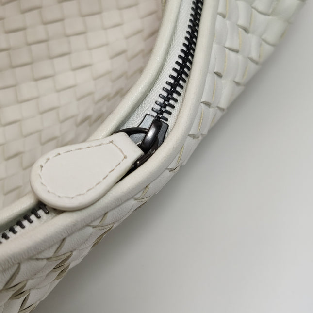 Bottega Veneta Hobo Bag Lambskin leather Milk White 48cm