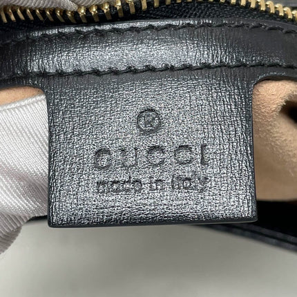 Sold Gucci Jackie 1961 Black Leather Bag Small with Adjustable Strap