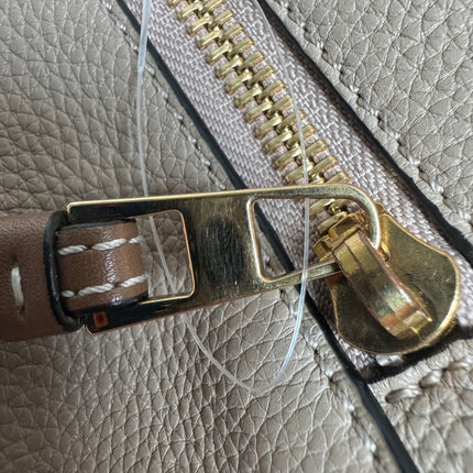 Loewe Puzzle Small Sand Beige Brown Strap Crossbody Bag