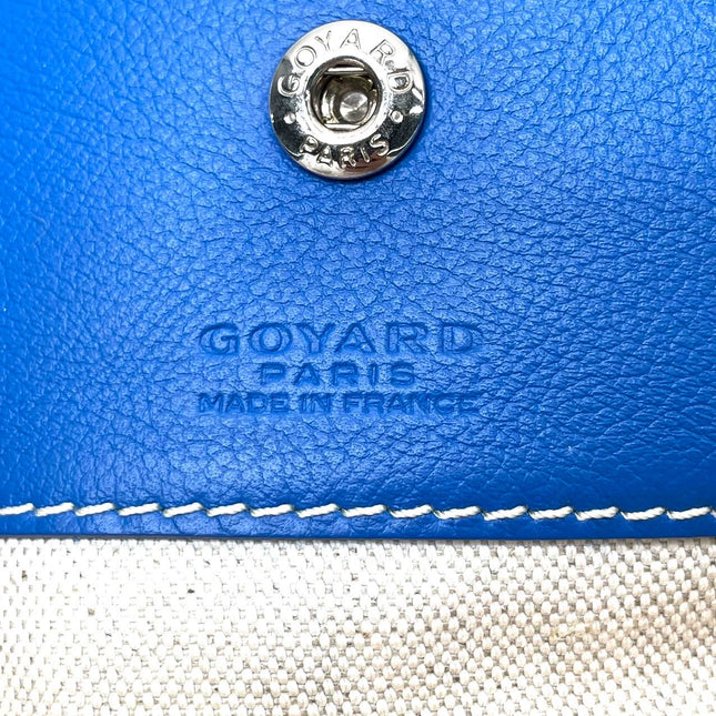 Sold Goyard Saint Louis PM Tote Medium Blue