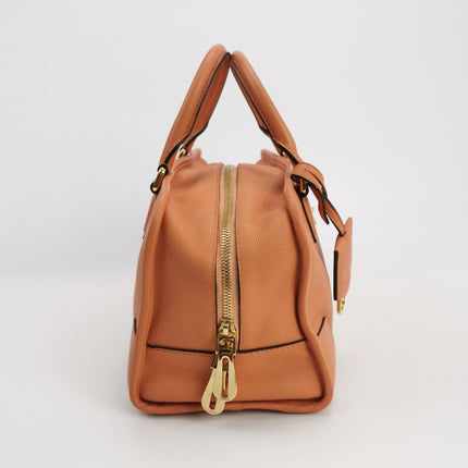 Loewe Amazona 28 in Orange Leather Goat Special Edition