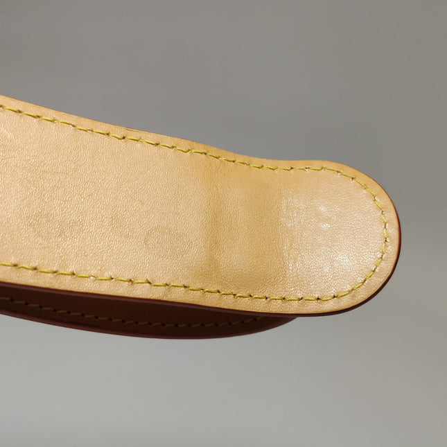 Louis Vuitton Soft Trunk Silver Patent Leather Monogram Crossbody Bag