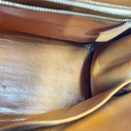 Hermes Kelly 32 Retourne 1976 Gold Box Leather Gold Hardware