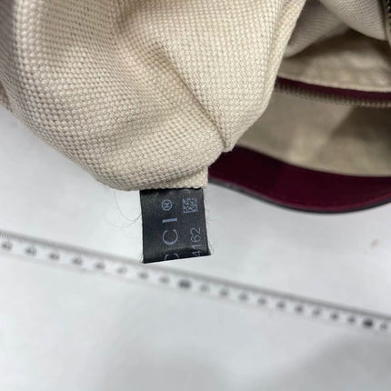Sold Gucci Jackie 1961 Soft Medium Leather Bag Burgundy Red
