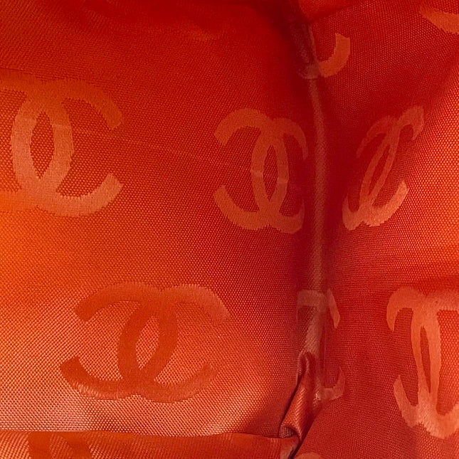 Chanel Cambon Multi-pocket Ligne Reporter Bag Large White Calfskin Leather