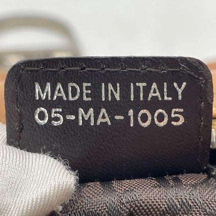 Dior Flight Medium Tan Brown Calfskin Leather Shoulder Bag