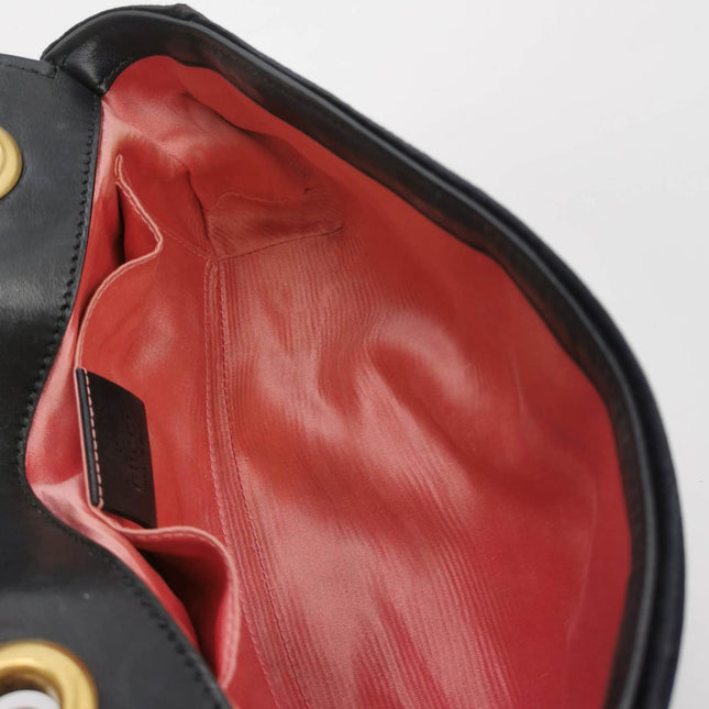 Sold Gucci Marmont Mini Black Velvet Camera Bag