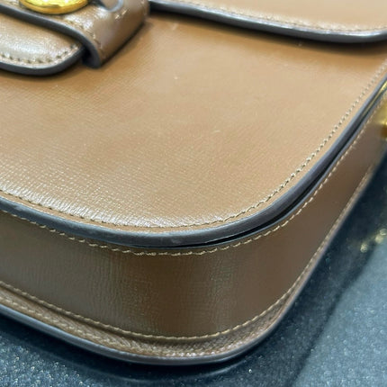 Sold Gucci 1955 Horsebit Shoulder Bag Caramel Brown Small Leather