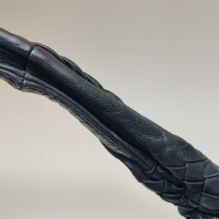 Bottega Veneta Intrecciato Hobo Bag Medium Black leather with Metal Studs 40cm