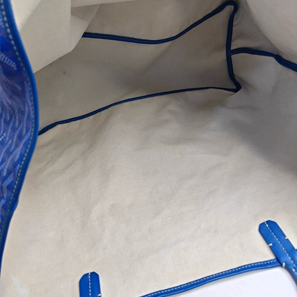 Goyard Saint Louis GM Tote Large Blue With Tina Print