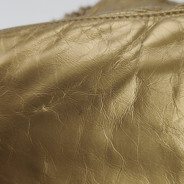 Chanel Paris Venice Ca D’Oro Large Gold Leather Tote with Engraving