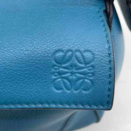 Loewe x Spirited Away Studio Ghibli Collection Puzzle Small Blue Crossbody Bag