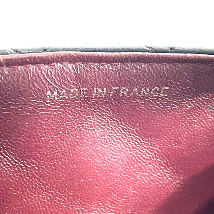 Chanel Vintage Classic Flap Mini Square Black Lambskin 24k Gold HW, 1989-1991