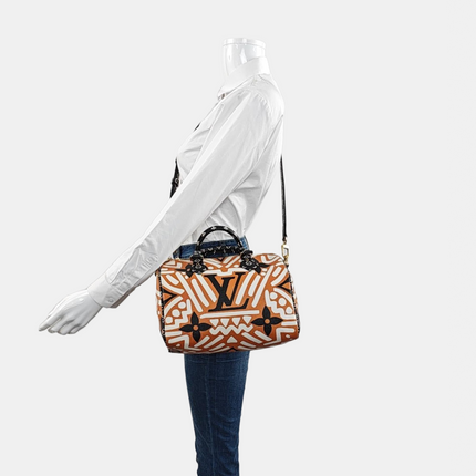 Louis Vuitton Speedy Bandouliere 25 Giant Monogram Crossbody Bag