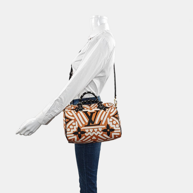 Louis Vuitton Speedy Bandouliere 25 Giant Monogram Crossbody Bag