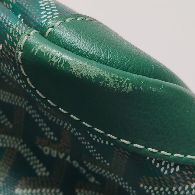 Goyard Artois Tote GM Large Green With Zipper