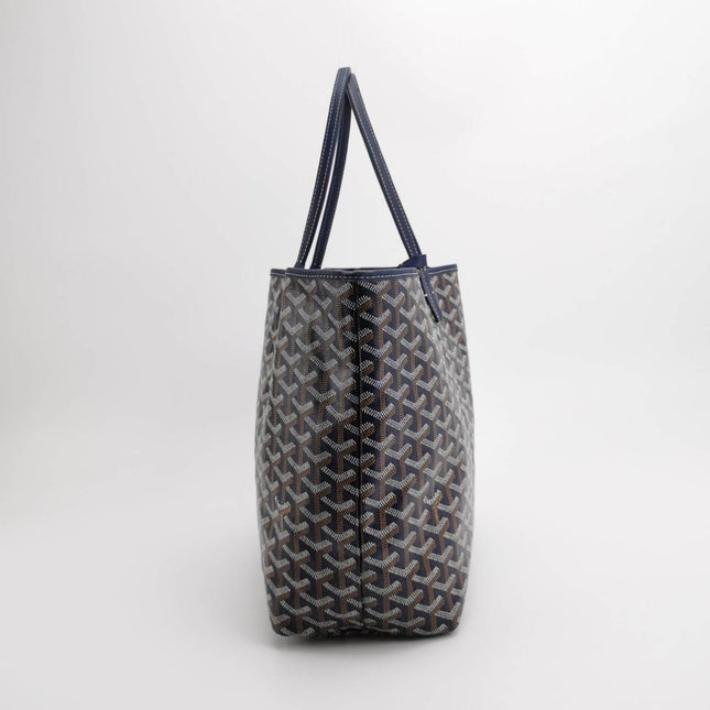 Sold Goyard Saint Louis PM Tote Medium Navy