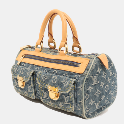 Louis Vuitton Denim Neo Speedy Boston Bag