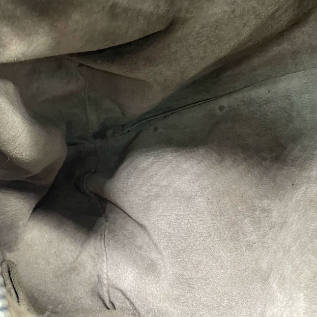 Bottega Veneta Belly Hobo Intrecciato Leather Navy Large 45