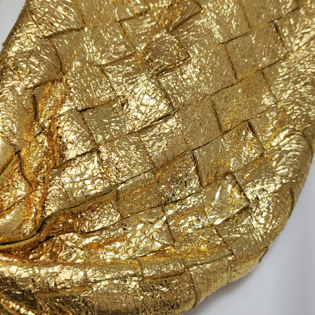 Bottega Veneta Jodie Mini Gold Leather Rare