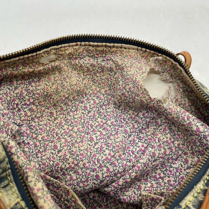Louis Vuitton Patchwork Speedy 30 Blue Denim Handbag