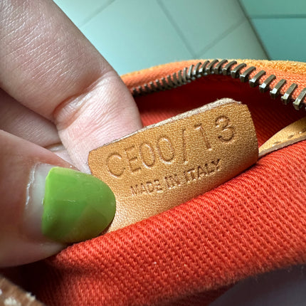 Sold Celine Ava Hobo Pumpkin Caramel Brown Suede Leather Vintage Shoulder Bag