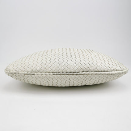 Bottega Veneta Hobo Bag Lambskin leather Milk White 48cm