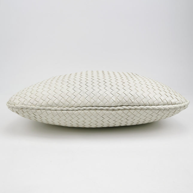 Bottega Veneta Hobo Bag Lambskin leather Milk White 48cm