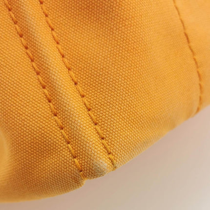 Sold Prada Canape Canvas Tote Orange Handbag