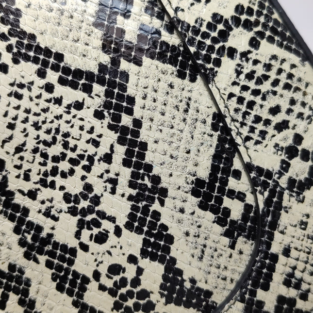 Gucci Jackie 1961 Small Multicolor Calfskin and Python-skin Leather Black With Strap