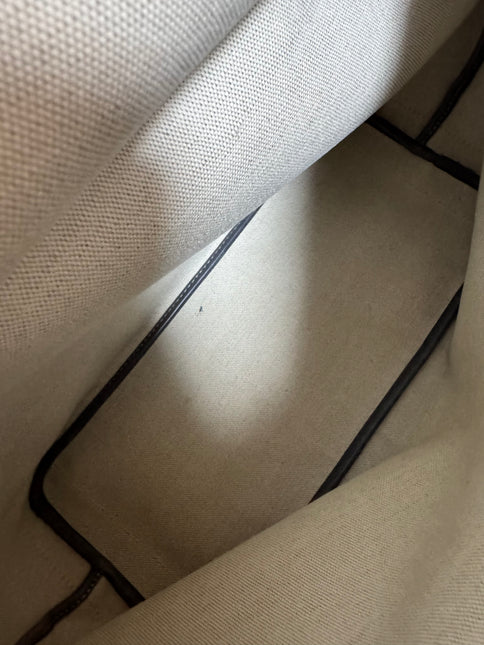 Goyard Artois PM Small/Medium Grey Tote with Leather Corners and Zip Opening