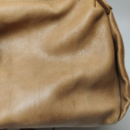 Dior Flight Medium Tan Brown Calfskin Leather Shoulder Bag