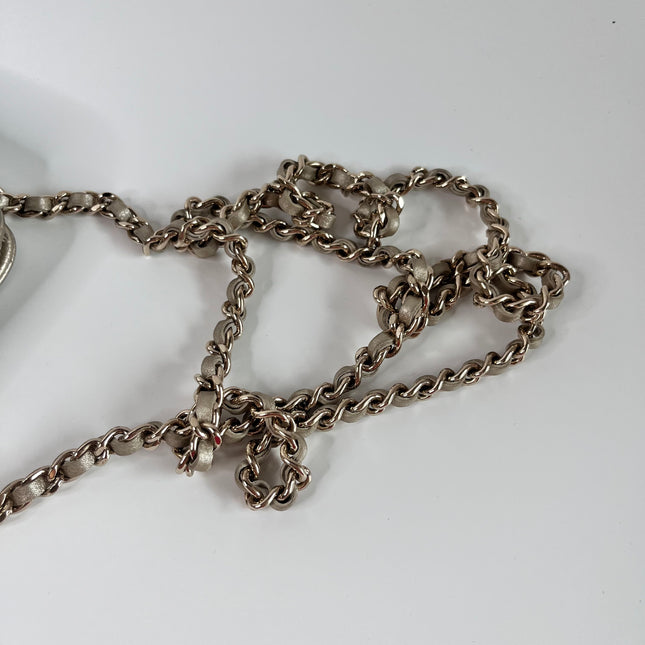 Sold Chanel Wallet On Chains WOC Timeless/ Classic Gold Caviar Leather