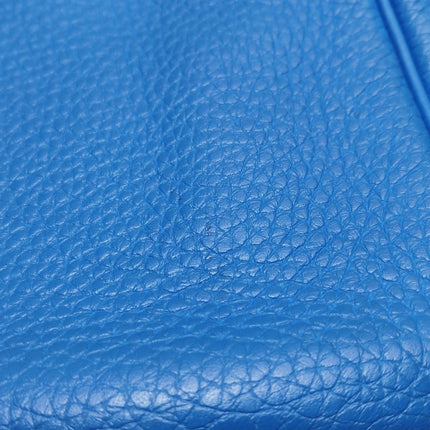 Hermes Birkin 30 Bleu Hydra T7 Togo Calfskin Leather Silver-tone Palladium Hardware 2012