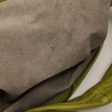 Bottega Veneta Veneta Hobo Avocado Green 47cm Lambskin Leather