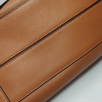 Loewe x Star Wars Amazona Medium 36 Tan Brown Stamps Leather With Strap