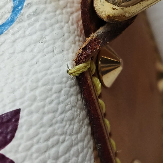 Louis Vuitton x Takashi Murakami Speedy 30 Lock White Multicolor