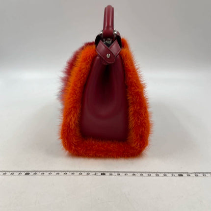 Sold Fendi Peekaboo Red Leather