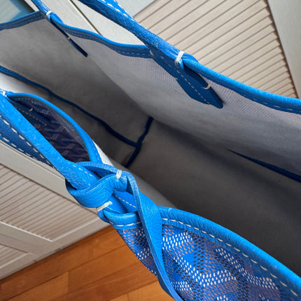 Goyard Saint Louis PM Tote Medium Blue